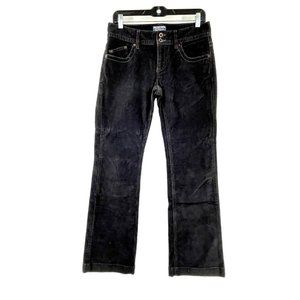 Ralph Lauren Polo Jeans Company Women's Straight Black Corduroy Pants Size 4